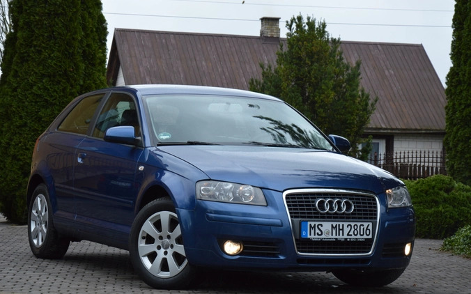 Audi A3 cena 15900 przebieg: 197356, rok produkcji 2008 z Szklarska Poręba małe 781